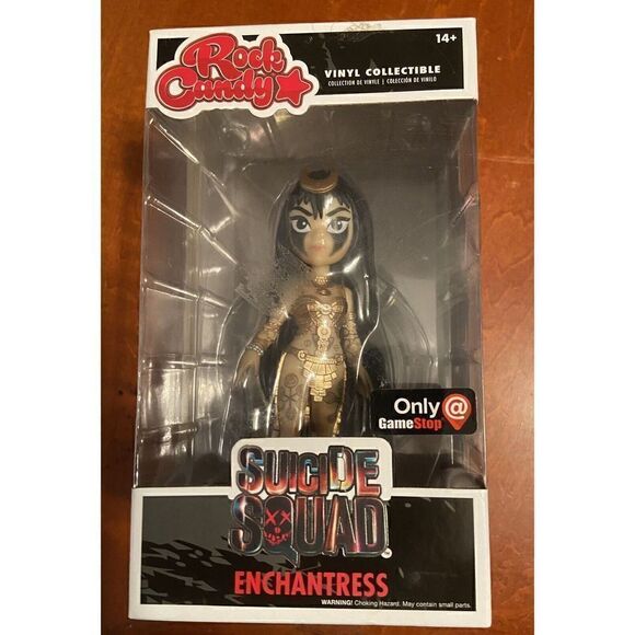 Funko Pop Rock Candy GameStop Exclusive Enchantress DC Comics Sucide Squad 2016 - Picture 1 of 8